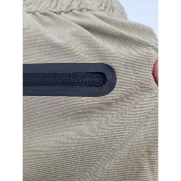 Quiksilver Waterman Men XL Pull On Hybrid Shorts Fishing Outdoor Performance Tan - Picture 4 of 11